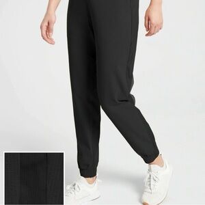 Athleta Brooklyn Jogger Pants Black Size 0 Travel Athleisure